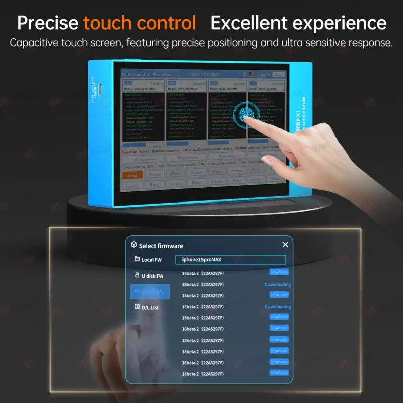 Программатор JCID Box iX4 (Для прошивки iPhone; поддержка 4 устройств сразу) фото в интернет-магазине 05gsm.ru