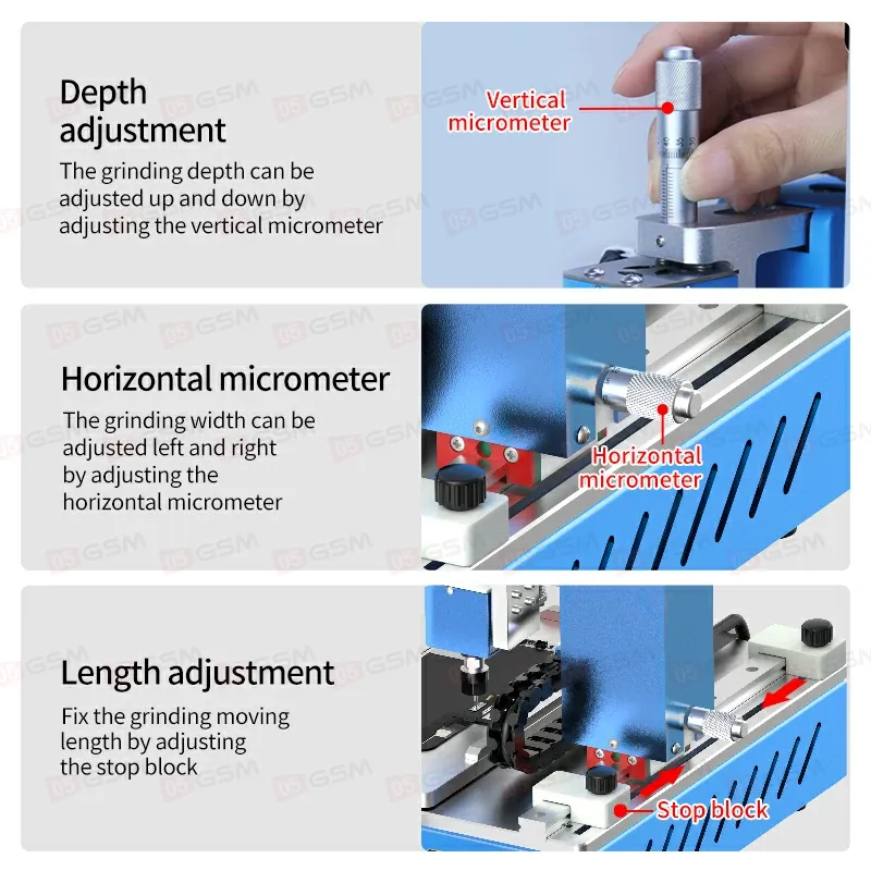 Шлифовальный станок для стачивания микросхем Aixun Grinder фото в интернет-магазине 05gsm.ru