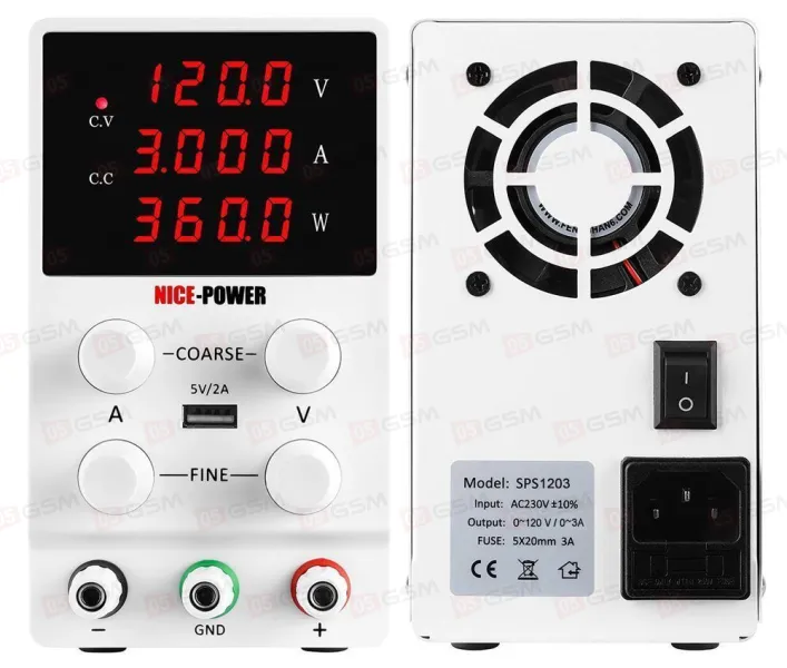 Блок питания Nice Power SPS1203 (120 В; 3 А) фото в интернет-магазине 05gsm.ru