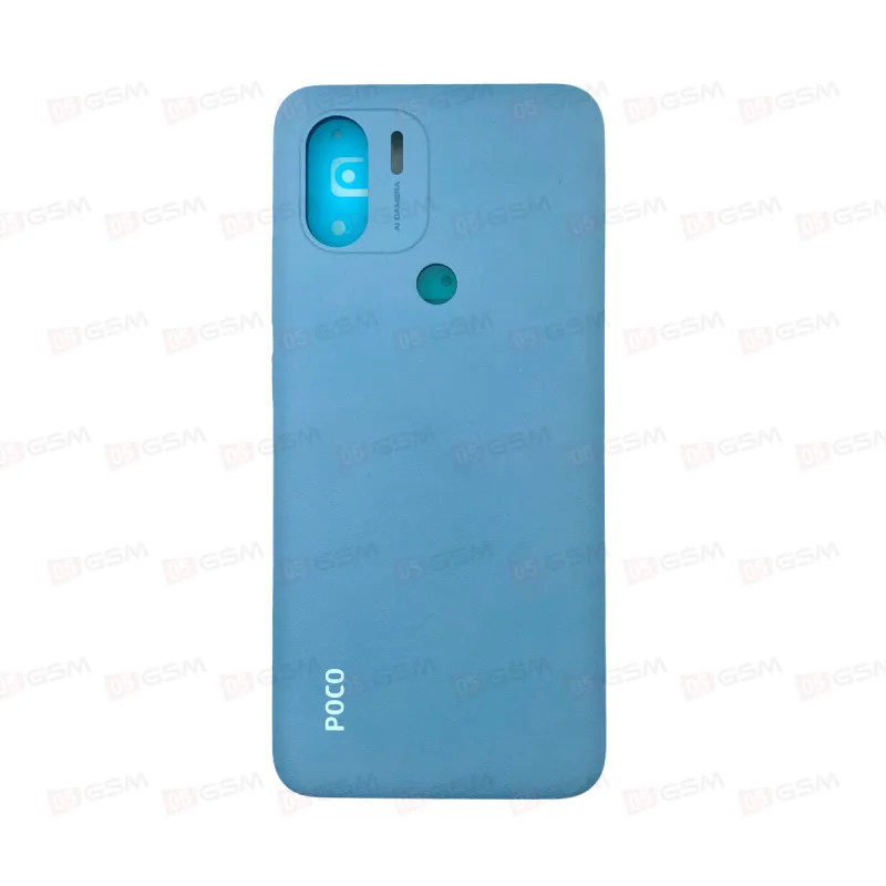 Крышка Poco C51 синяя ORIG фото в интернет-магазине 05gsm.ru