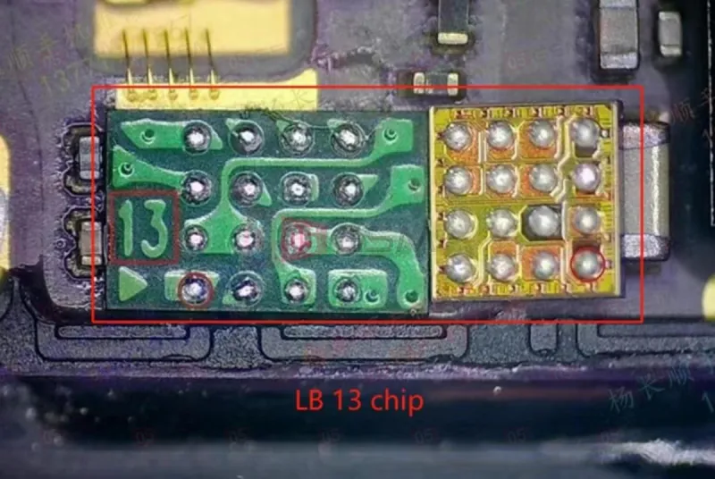 Микросхема для ремонта Face ID на iPhone 13 Series (JCID Face 13; комплект из 2 штук) фото в интернет-магазине 05gsm.ru