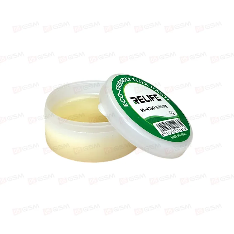 Флюс в банке Relife F-426D (Экологичный; 10 г) фото в интернет-магазине 05gsm.ru