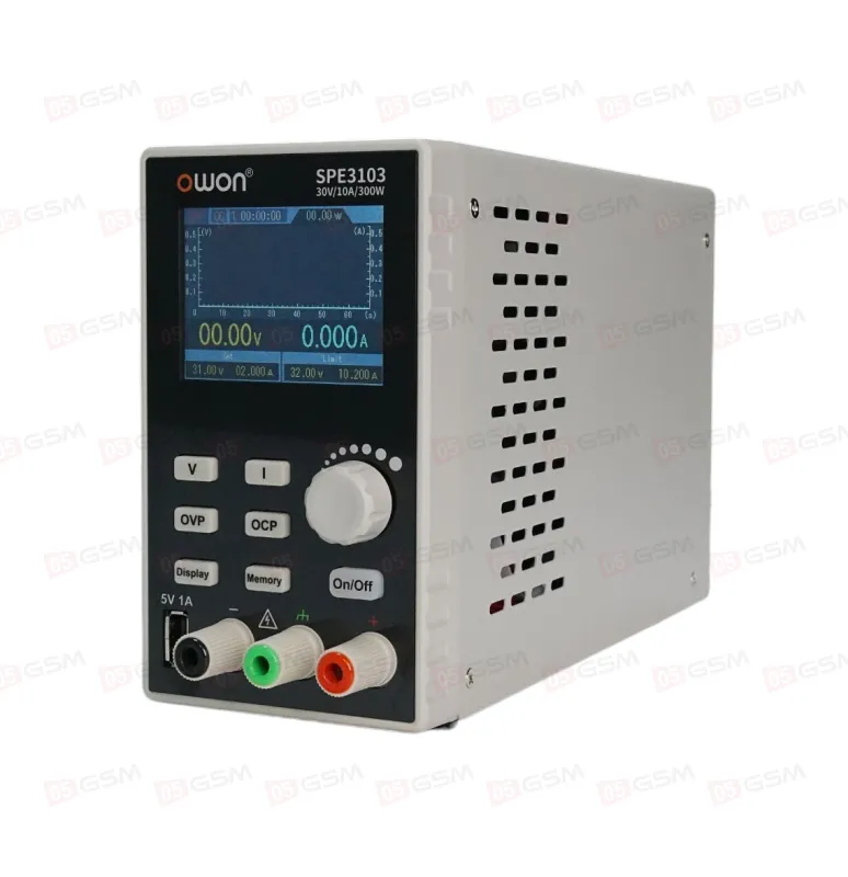 Блок питания Owon SPE3103 (Импульсный; 30 В; 10 А) фото в интернет-магазине 05gsm.ru