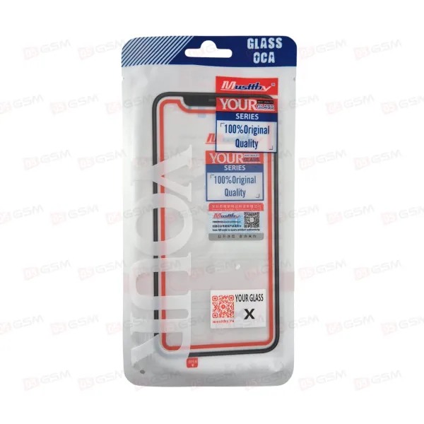 Стекло + OCA iPhone X / XS Original (Musttby) фото в интернет-магазине 05gsm.ru