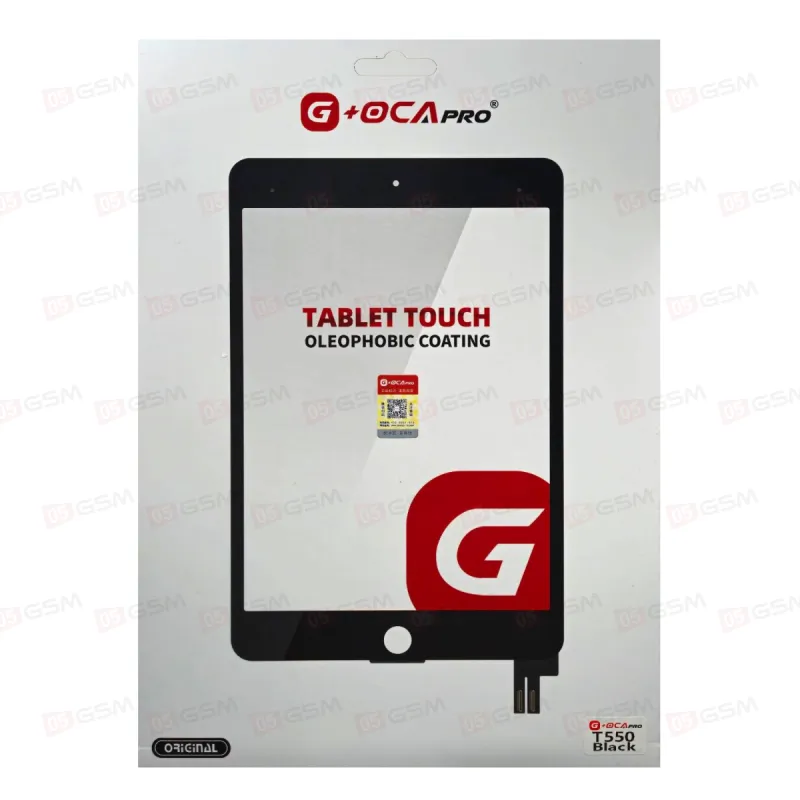 Сенсор Samsung (G+OCA) Galaxy Tab A T550 / T555 9.7 черный фото в интернет-магазине 05gsm.ru