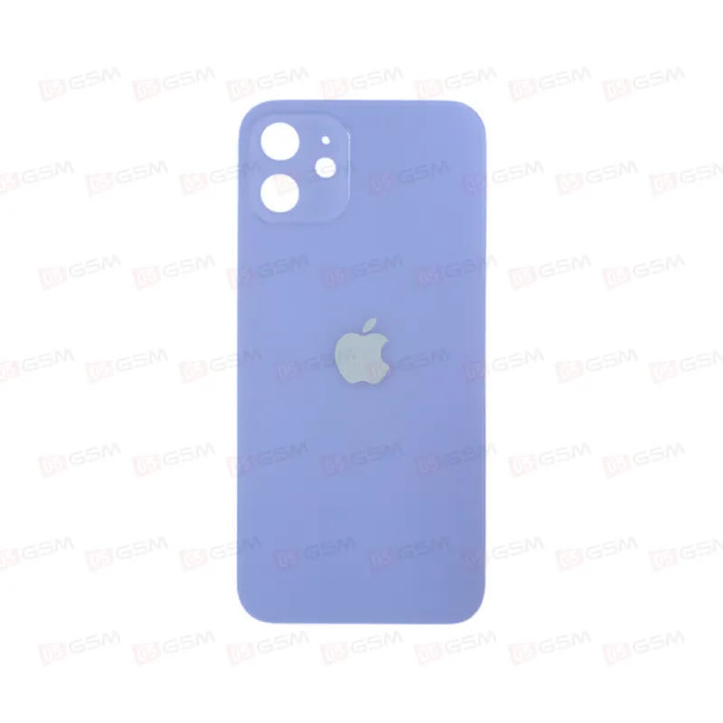 Крышка iPhone 12 с узким вырезом (Purple/Фиолетовый; оригинал; монолит) фото в интернет-магазине 05gsm.ru