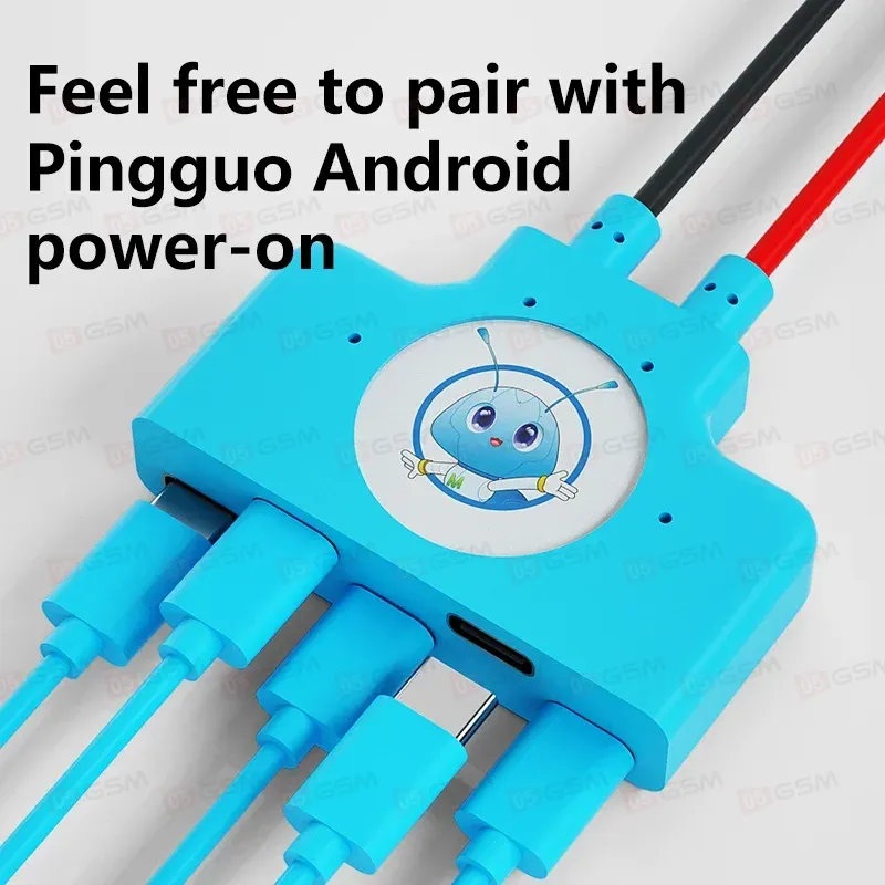 Кабель для теста через блок питания MaAnt KJ-01/02/03 (полный набор iPhone6-16PM/Android) фото в интернет-магазине 05gsm.ru