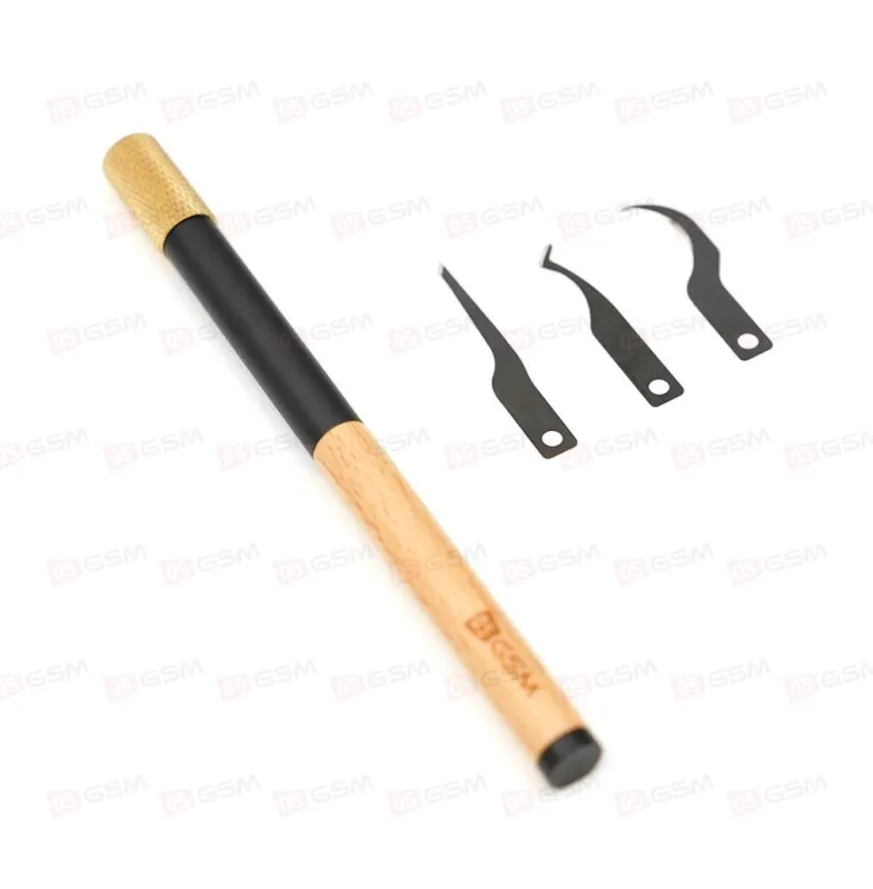 Набор ножей 05GSM с ручкой для очистки компаунда (BTGS004) фото в интернет-магазине 05gsm.ru