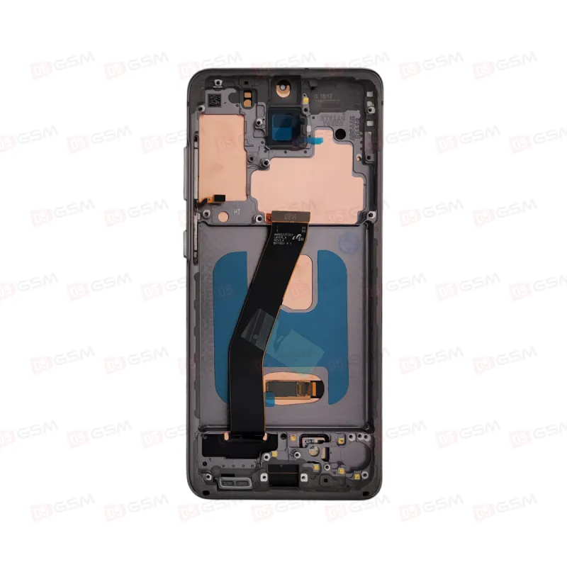 Дисплей с рамкой Samsung G980 / G981 (Galaxy S20) черный/серый OLED фото в интернет-магазине 05gsm.ru
