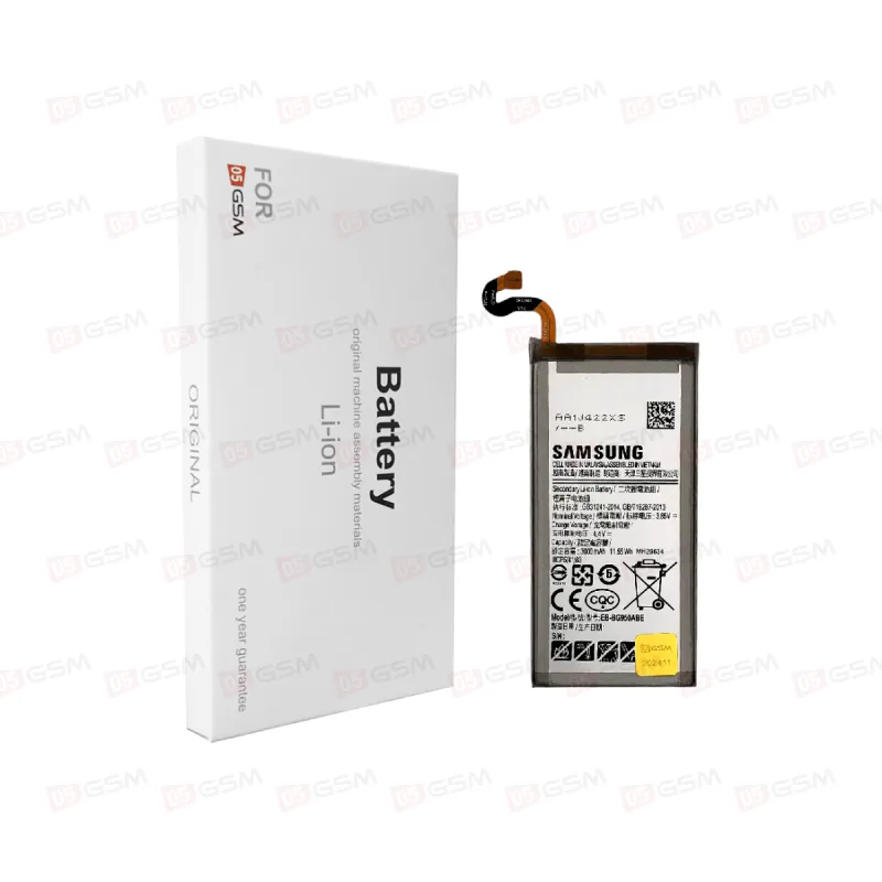 Аккумулятор Samsung Galaxy S8 [G950] (05GSM; 3000 мАч; гарантия 1 год) фото в интернет-магазине 05gsm.ru