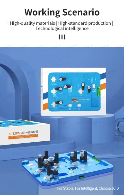 Программатор JCID BLE X-12PM (Baseband/Logic chip EEPROM; Non removal) фото в интернет-магазине 05gsm.ru