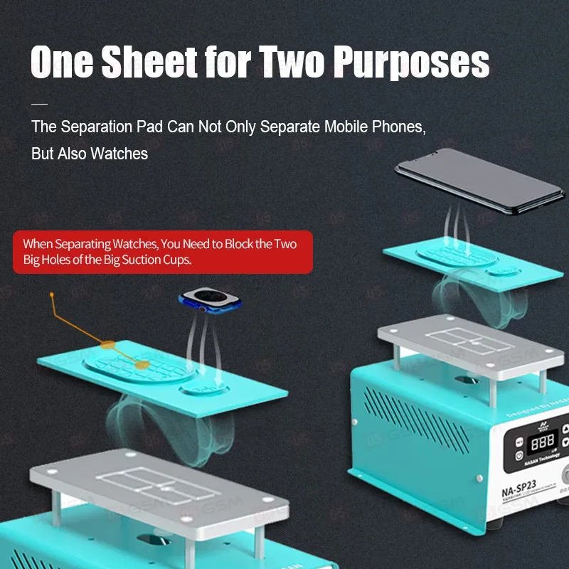 Резиновый коврик для сепаратора Nasan (Для телефона и часов; 160x80 мм) фото в интернет-магазине 05gsm.ru