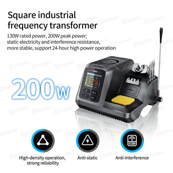 Паяльная станция Aixun T413 (Ручка 245 и 3 жала) фото в интернет-магазине 05gsm.ru