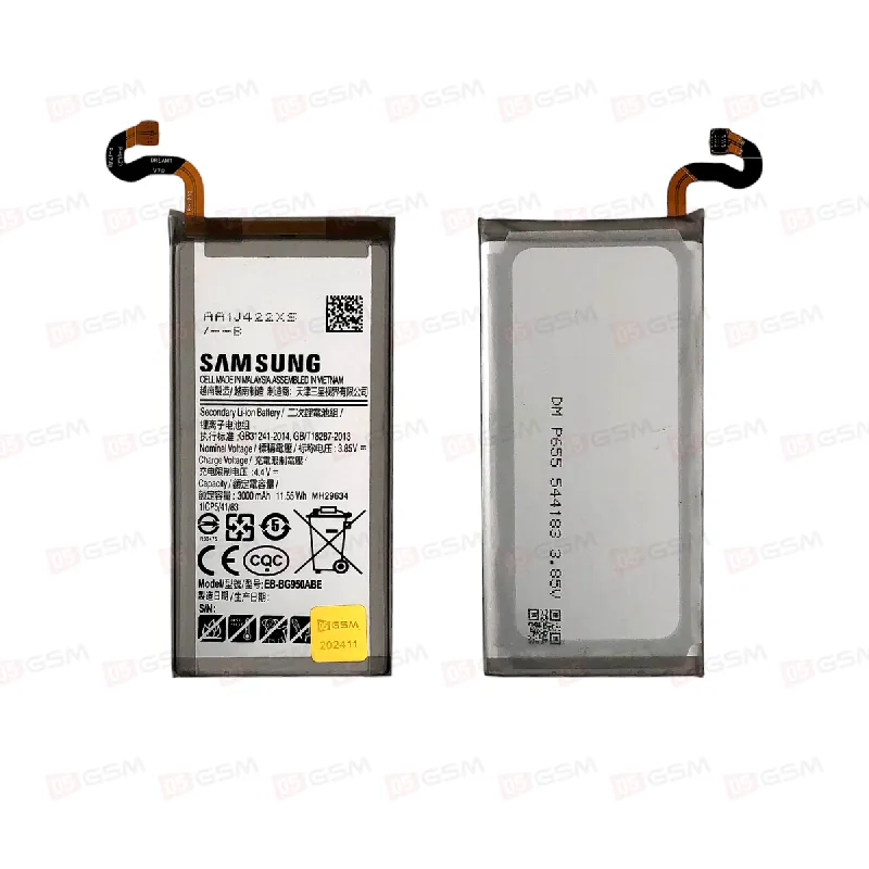 Аккумулятор Samsung Galaxy S8 [G950] (05GSM; 3000 мАч; гарантия 1 год) фото в интернет-магазине 05gsm.ru