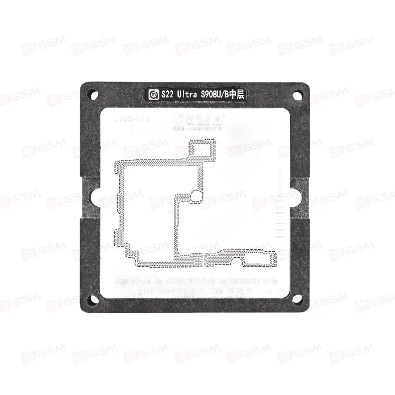 Монтажная платформа Amaoe для Samsung S22 Ultra [S908] (Middle Frame) фото в интернет-магазине 05gsm.ru