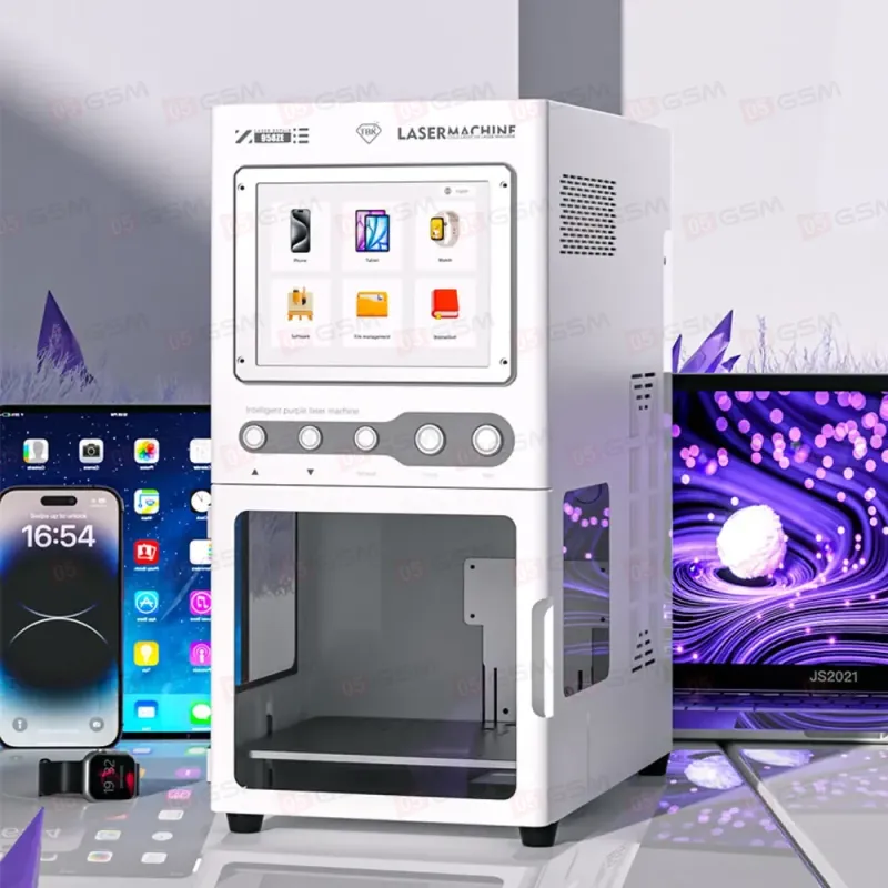 Лазерный аппарат TBK 958ZE (Для снятия стекол, крышек, рамок и гравировки; УФ-лазер; 5 Вт) фото в интернет-магазине 05gsm.ru