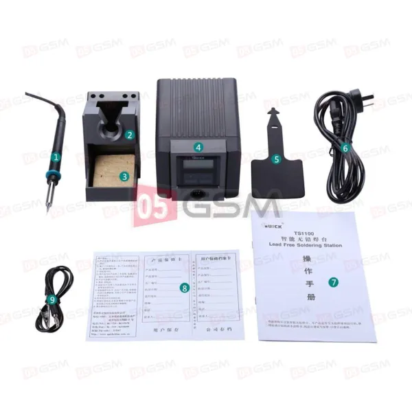 Паяльная станция Quick TS1100 фото в интернет-магазине 05gsm.ru