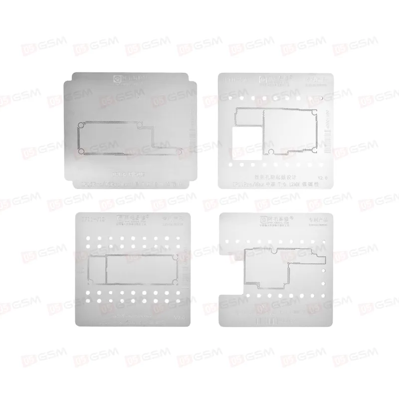 Монтажная платформа Amaoe 31 in 1 для iPhone X-17 Pro Max (Middle Frame) фото в интернет-магазине 05gsm.ru