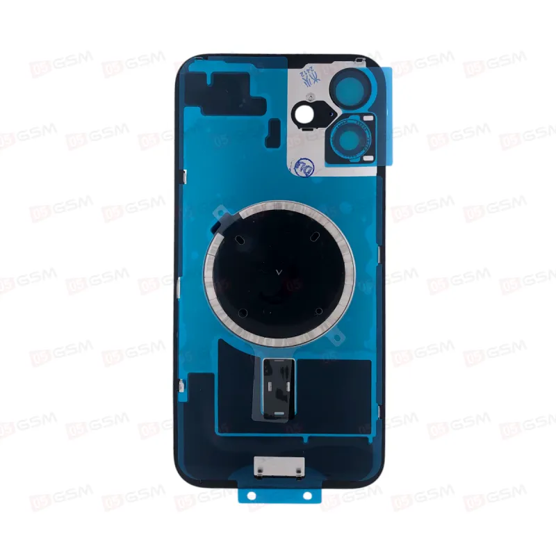 Крышка iPhone 16 Plus со стеклами и магнитами (Ultramarine/Фиолетовый; оригинал; монолит) фото в интернет-магазине 05gsm.ru