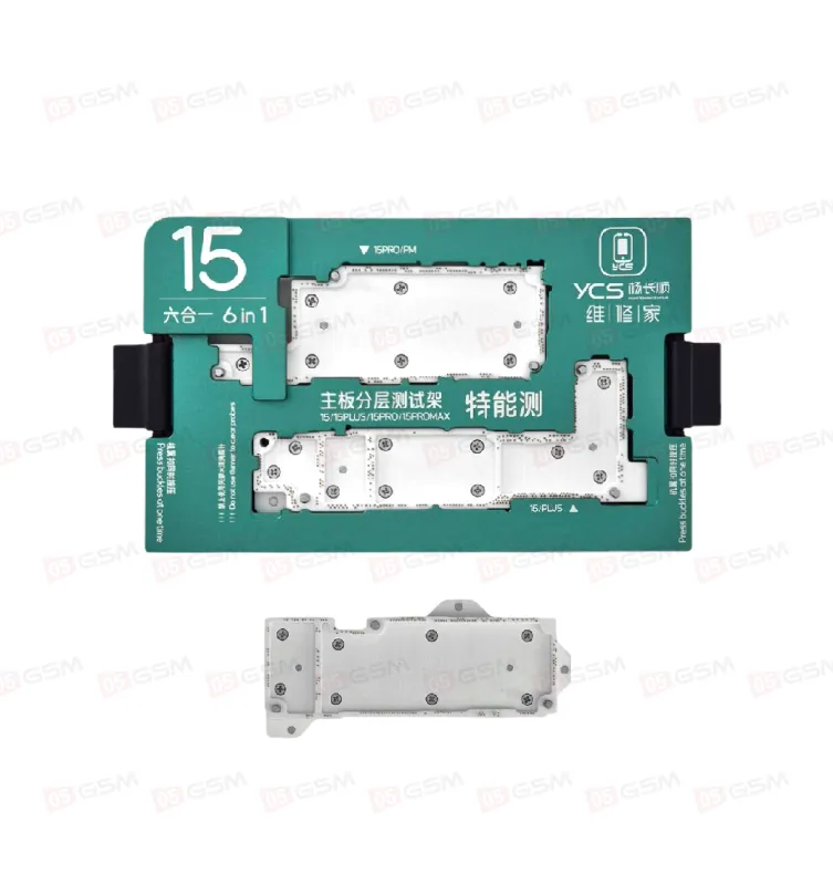 Колодка для теста платы iPhone 15 Series (YCS iSocket 15-CN Version + US Version Pin Board) фото в интернет-магазине 05gsm.ru