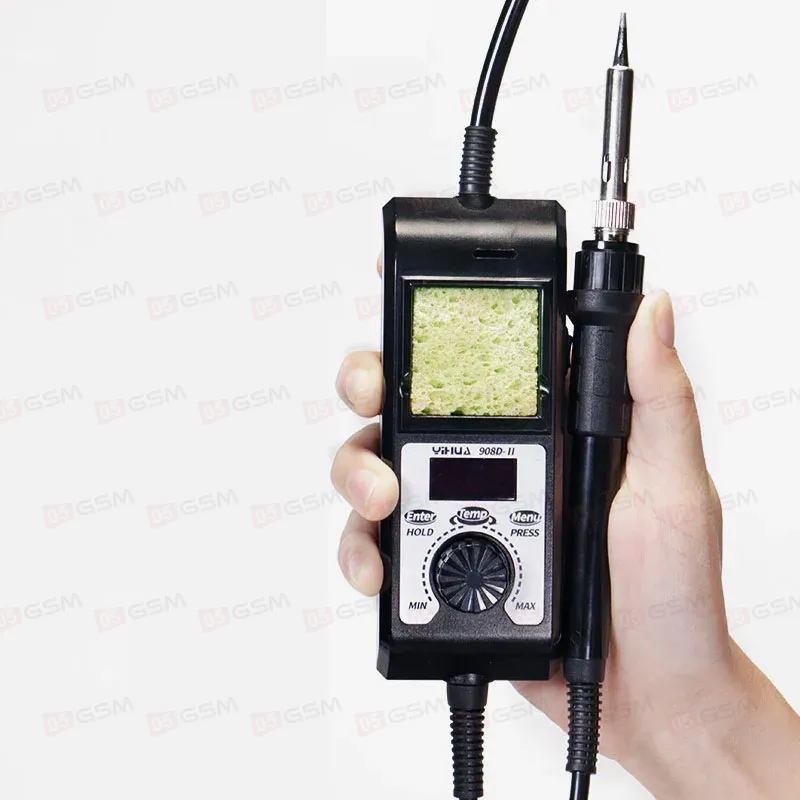 Паяльник сетевой YiHua 908D-II (С регулятором) фото в интернет-магазине 05gsm.ru