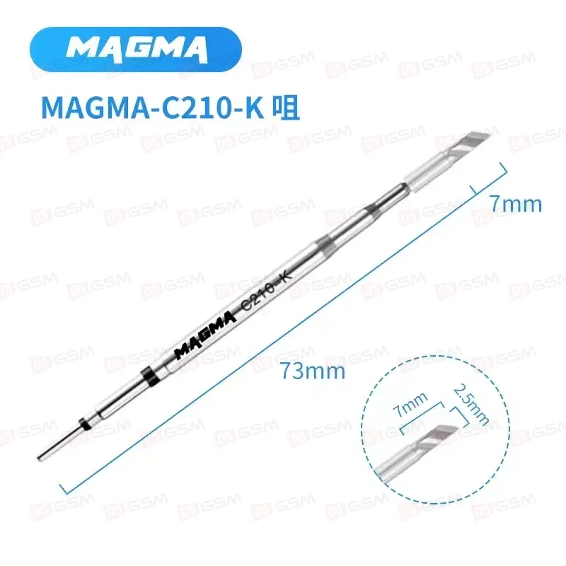 Жало паяльное Magma C210-K (Топорик) фото в интернет-магазине 05gsm.ru