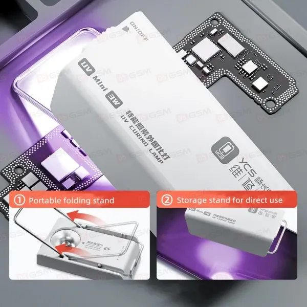 Лампа ультрафиолетовая YCS UV Mini фото в интернет-магазине 05gsm.ru