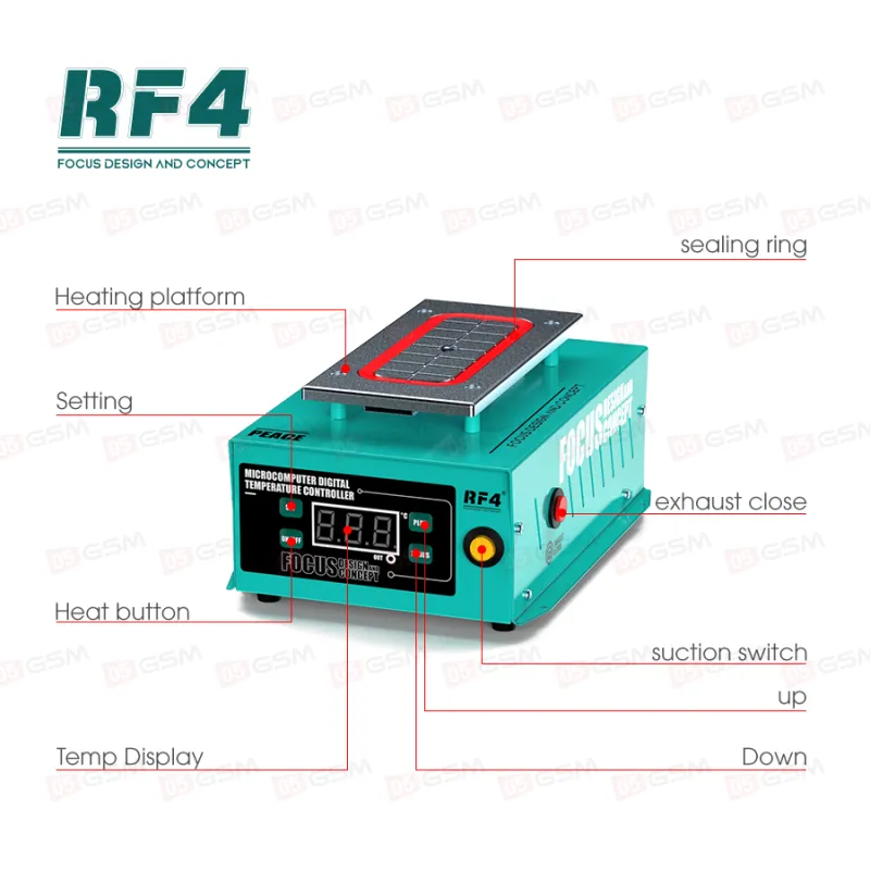 Сепаратор вакуумный для снятия стекла RF4 RF-Peace фото в интернет-магазине 05gsm.ru