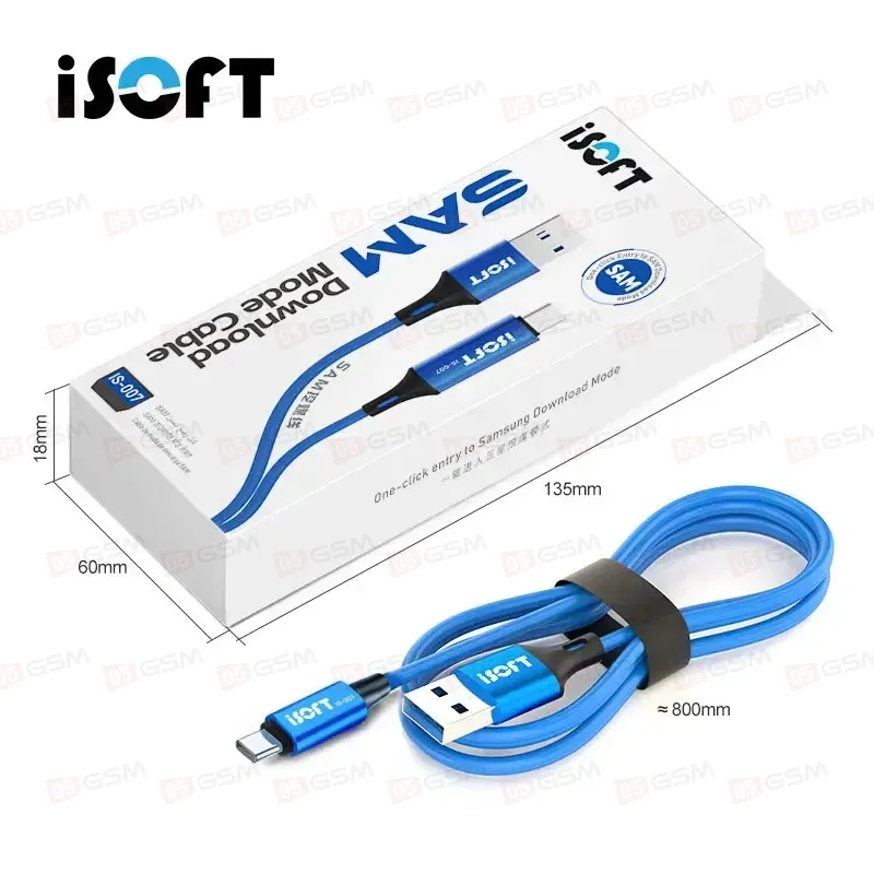 Кабель для ввода в режим загрузки iSoft IS-007 (Samsung) фото в интернет-магазине 05gsm.ru