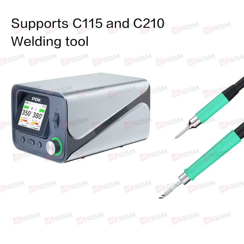 Паяльная станция i2C PDK 1200 (Ручки 115+210 и 2 жала) фото в интернет-магазине 05gsm.ru