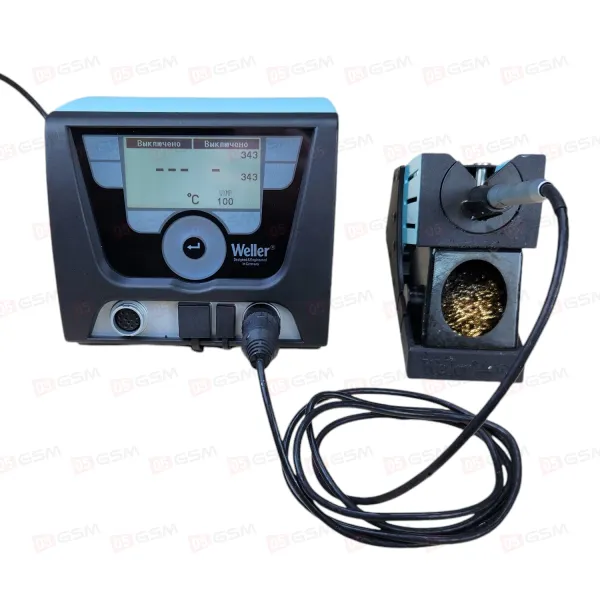 Паяльная станция Weller WX2+WXMP+WD10+WXPP MS+WXMT+WDH51 (Б/У) фото в интернет-магазине 05gsm.ru