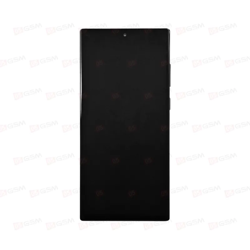 Дисплей с рамкой Samsung S908 (Galaxy S22 Ultra) черный (100%-SERVICE) фото в интернет-магазине 05gsm.ru
