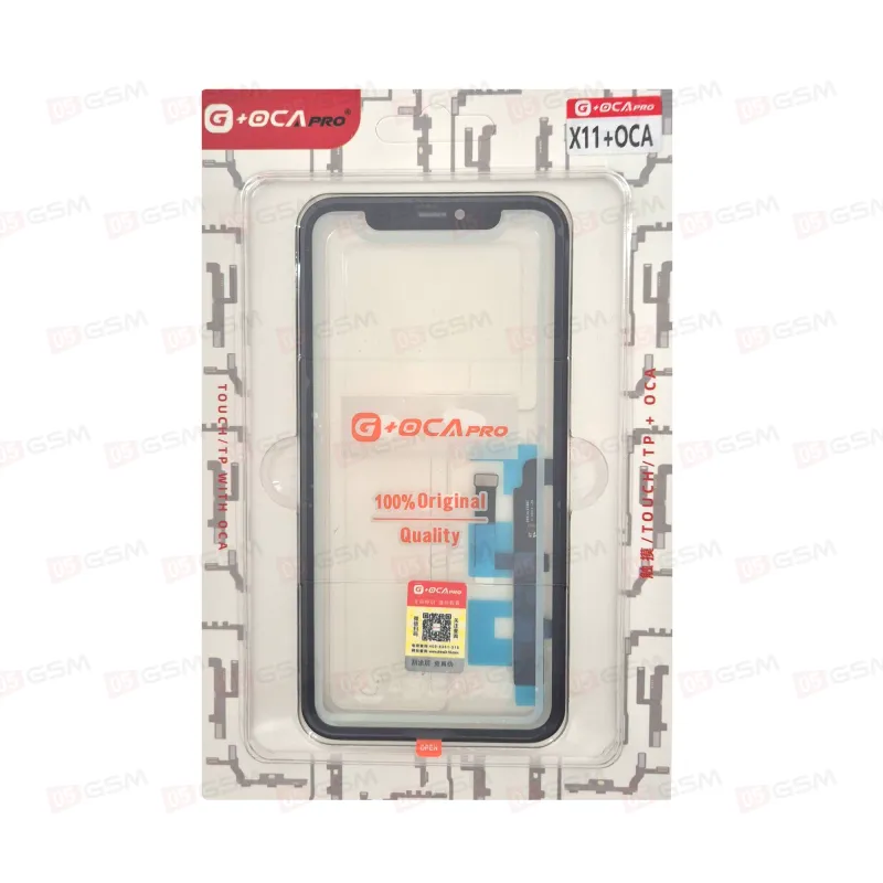 Сенсор G+OCA iPhone 11 с рамкой ORG фото в интернет-магазине 05gsm.ru