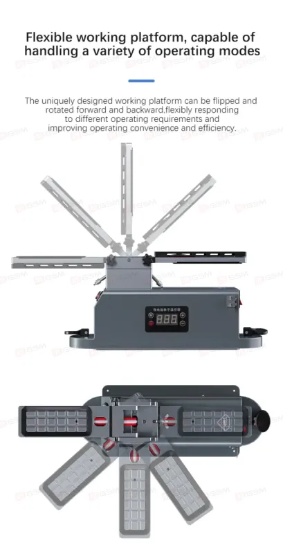 Сепаратор вакуумный для снятия стекла TBK 988X (Поворотный) фото в интернет-магазине 05gsm.ru