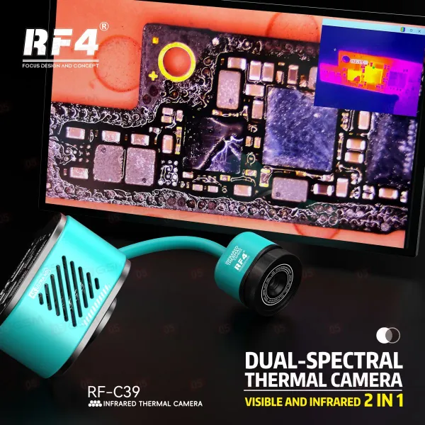 Камера на микроскоп с тепловизором RF4 RF-С39 (1080P/4K) фото в интернет-магазине 05gsm.ru