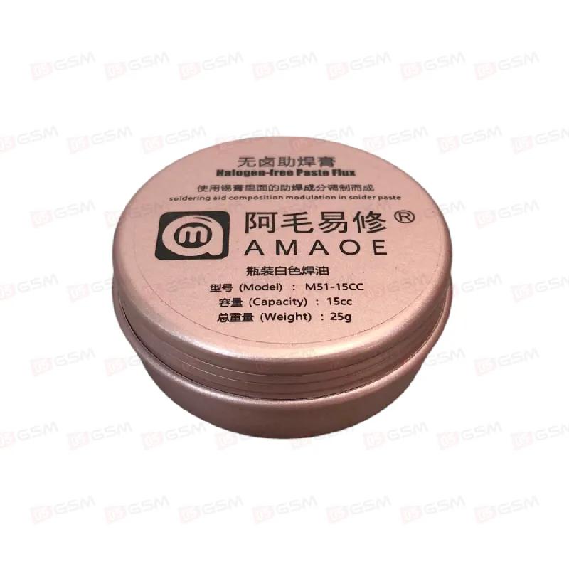 Флюс в банке Amaoe M51 (25 г) фото в интернет-магазине 05gsm.ru