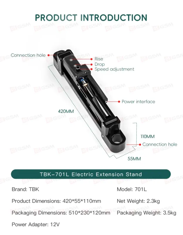 Штатив для микроскопа и модуль питания TBK-701L (С подъемным механизмом) фото в интернет-магазине 05gsm.ru