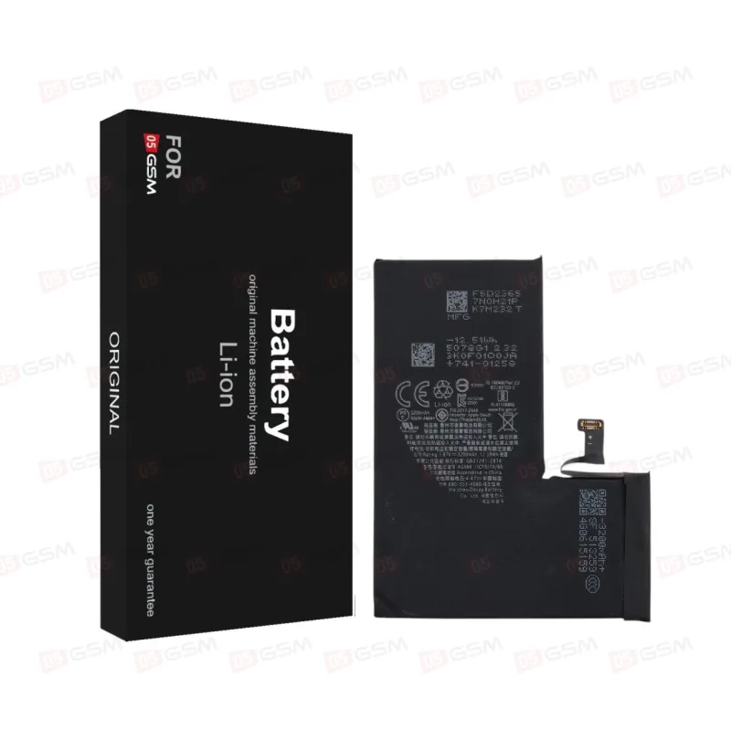 Аккумулятор без ошибки iPhone 14 Pro (05GSM 100%-2; 3200 мАч; гарантия 1 год) фото в интернет-магазине 05gsm.ru