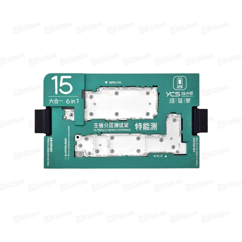 Колодка для теста платы iPhone 15 Series CN-version + US Version pin board (YCS iSocket 15 US) фото в интернет-магазине 05gsm.ru