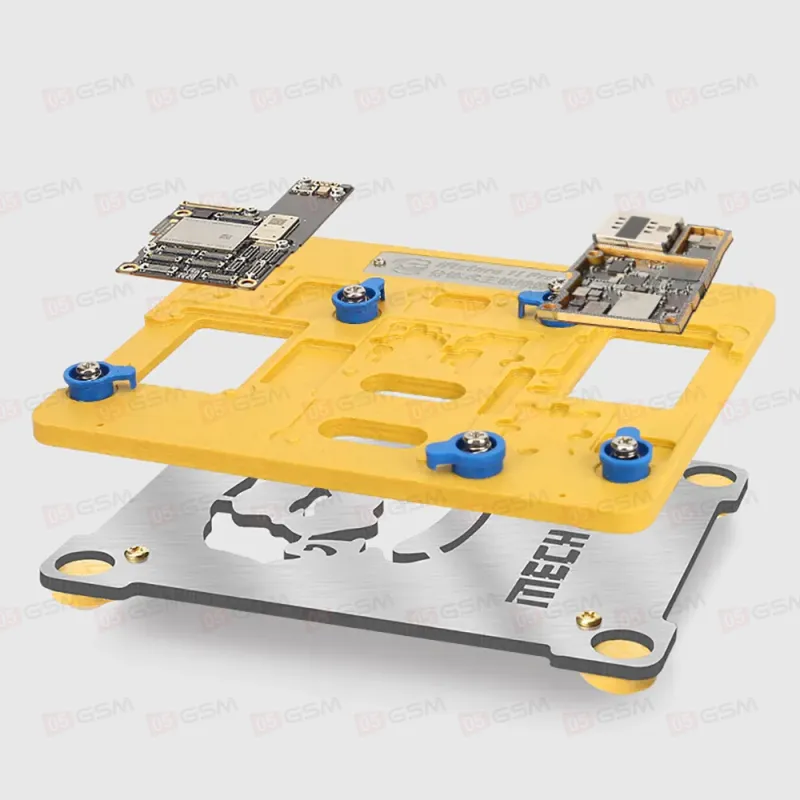 Монтажный стол для крепления материнских плат Mechanic iFixture (iPhone 11/11Pro) фото в интернет-магазине 05gsm.ru