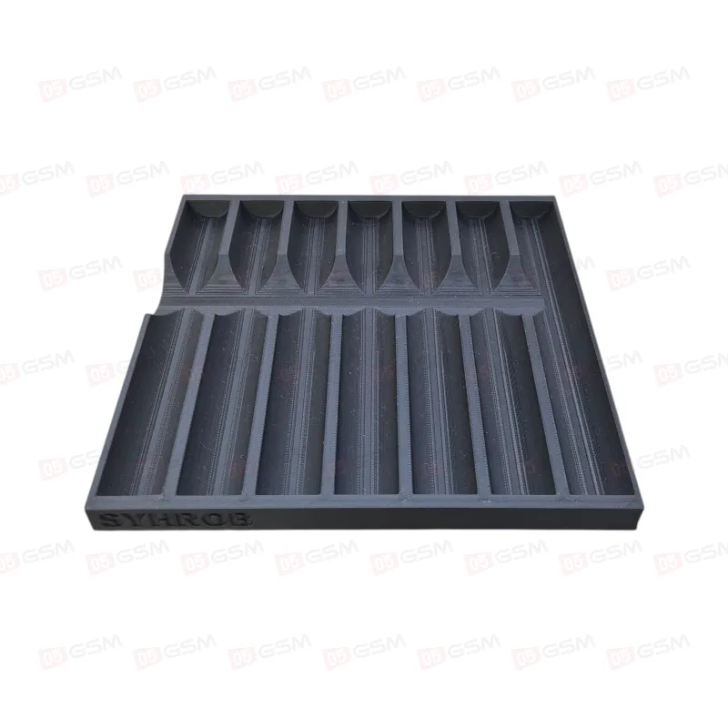 Лоток средний для инструментов SYH-009 (Черный; 7 отсеков) фото в интернет-магазине 05gsm.ru