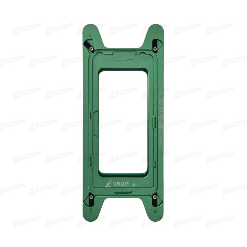 Форма XHZC для рамки iPhone 15 Pro Max (На магнитах; с центровкой дисплея; зеленая) фото в интернет-магазине 05gsm.ru