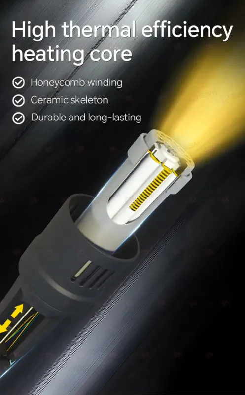 Термовоздушный фен Quick 861DW (Паяльная станция) фото в интернет-магазине 05gsm.ru