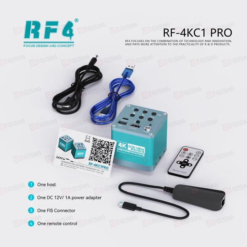Камера на микроскоп RF4 RF-4KC1 PRO (1080P/4K) фото в интернет-магазине 05gsm.ru