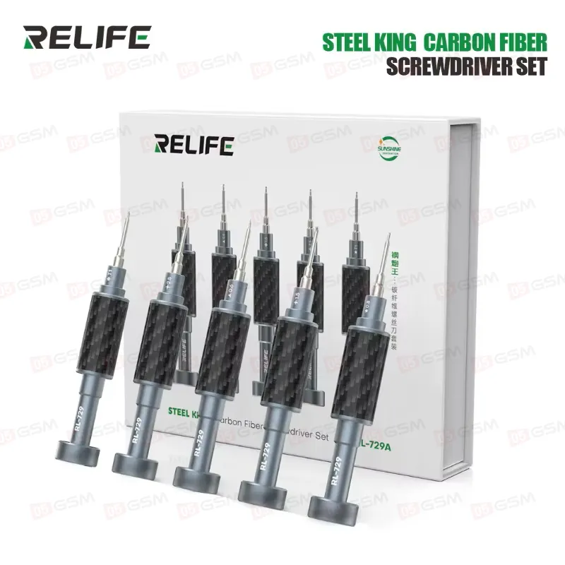 Набор отверток Relife RL-729A (2D-биты; 5 штук) фото в интернет-магазине 05gsm.ru