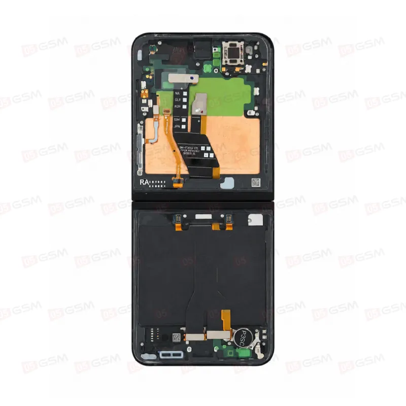 Дисплей с рамкой Samsung F761 (Z Flip7 FE) Black (100%-SERVICE) фото в интернет-магазине 05gsm.ru