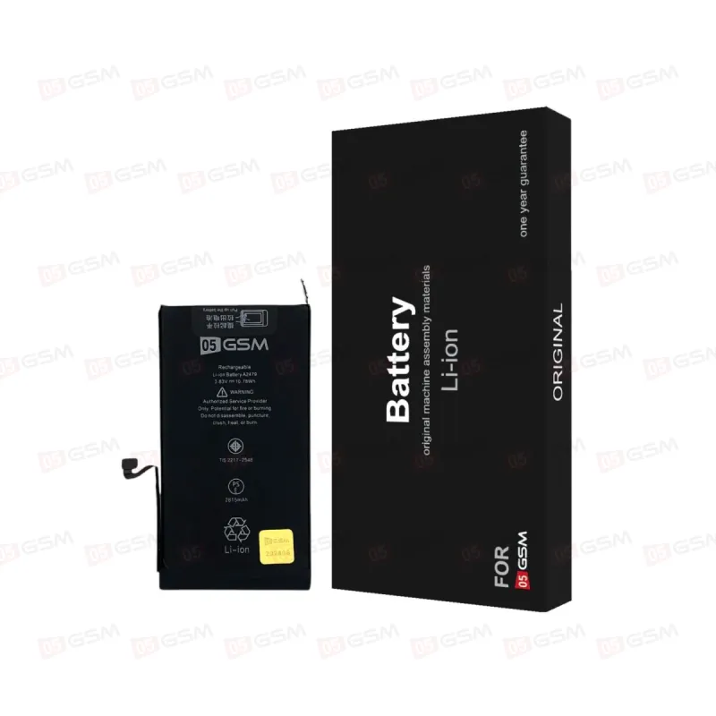Аккумулятор со встроенным шлейфом iPhone 12/12 Pro (05GSM 100%; 2815 мАч) фото в интернет-магазине 05gsm.ru