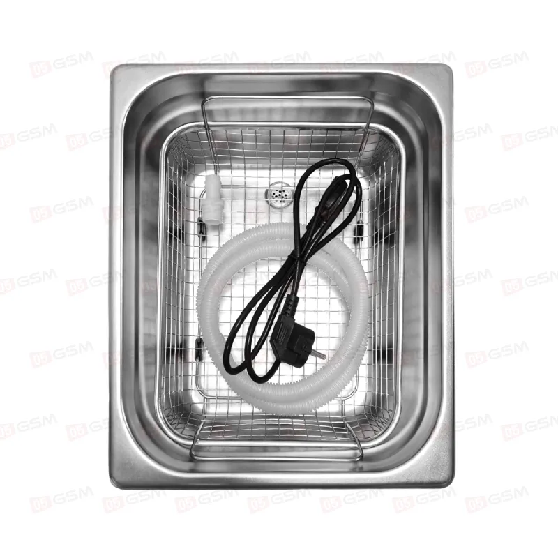 Ультразвуковая ванна YG-10LK (10 л; 310x250x250 мм; с регуляторами) фото в интернет-магазине 05gsm.ru