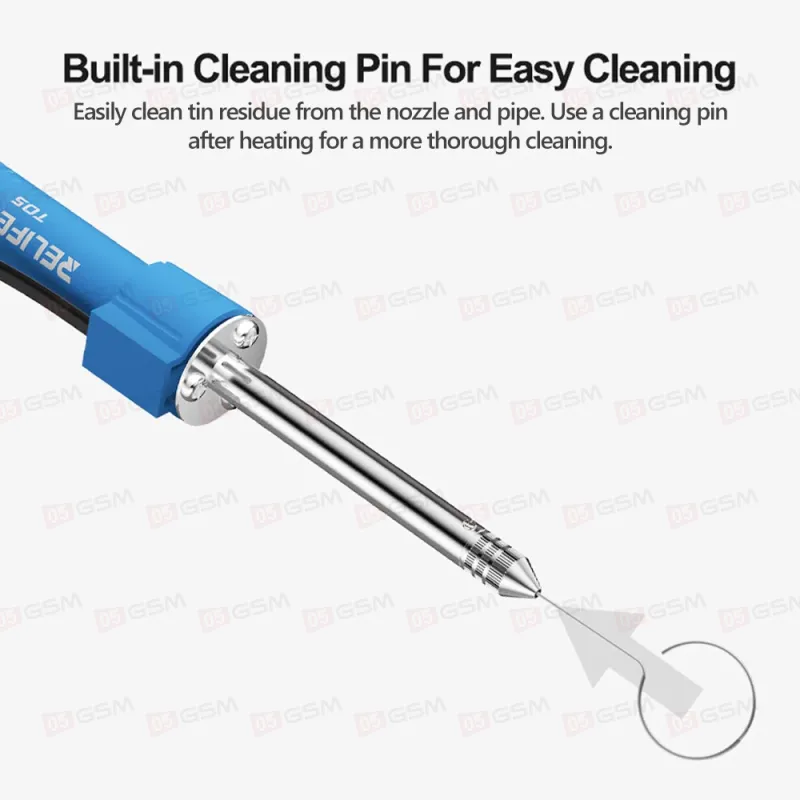 Автоматический оловоотсос Relife TO5 (Ваккуумный экстрактор) фото в интернет-магазине 05gsm.ru