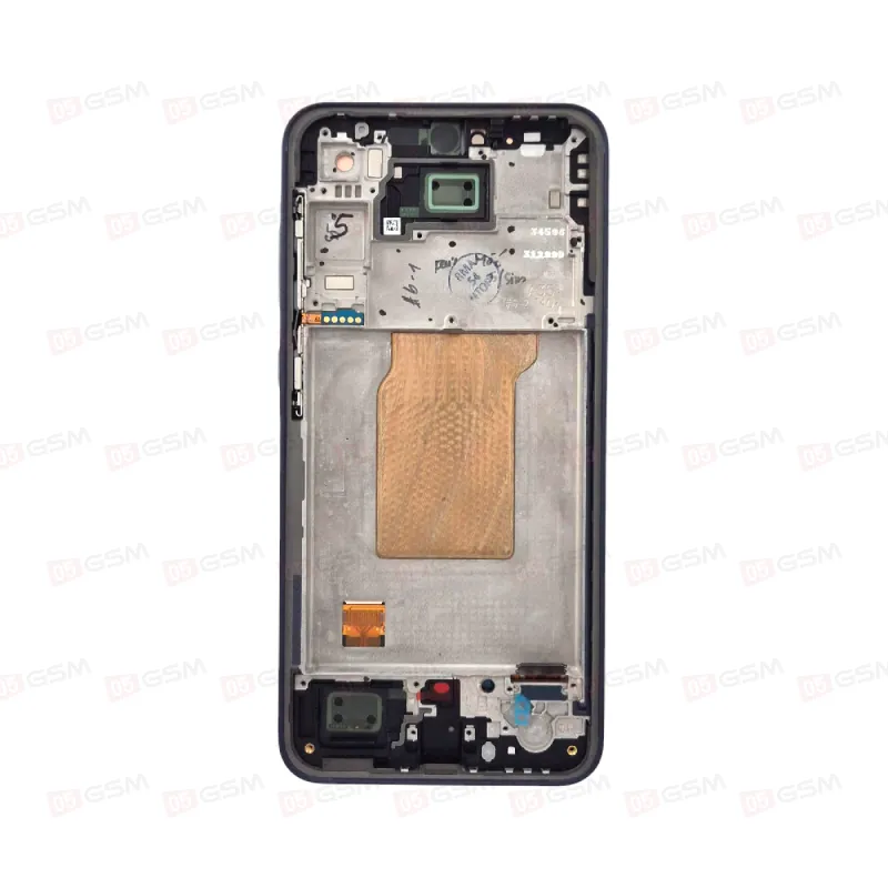 Дисплей с рамкой Samsung A356 (A35 / 2024) черный (100%-SERVICE) фото в интернет-магазине 05gsm.ru